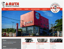 Tablet Screenshot of laruta.com.py